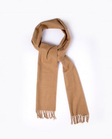 Light Beige Scarf 100% Cashmere